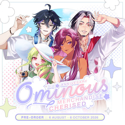 [Pre-Order] OMINOUS 3RD ANNIVERSARY CHERISED MERCHANDISE GOODS