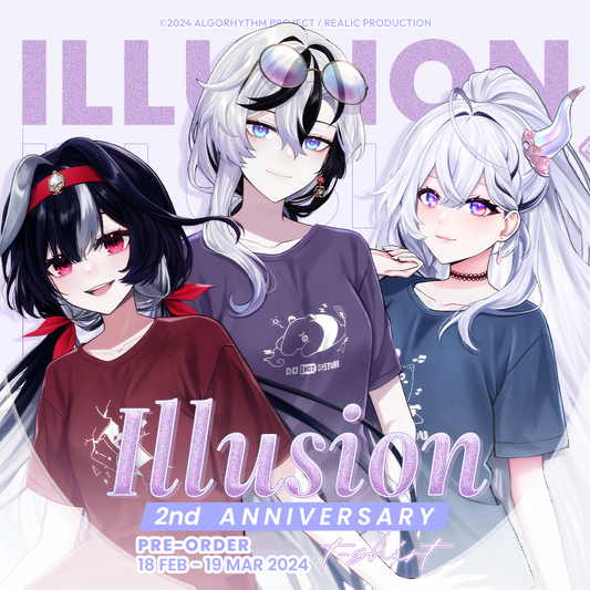 {In-Stock} ILLUSION 2ND ANNIVERSARY T-SHIRT