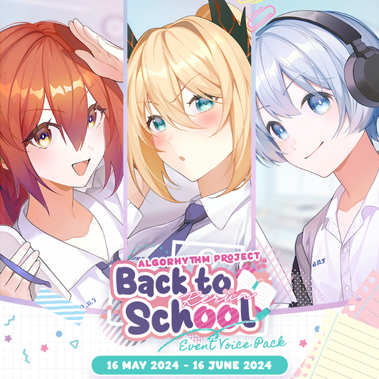 BACK TO SCHOOL EVENT VOICE PACK [RERUN]
