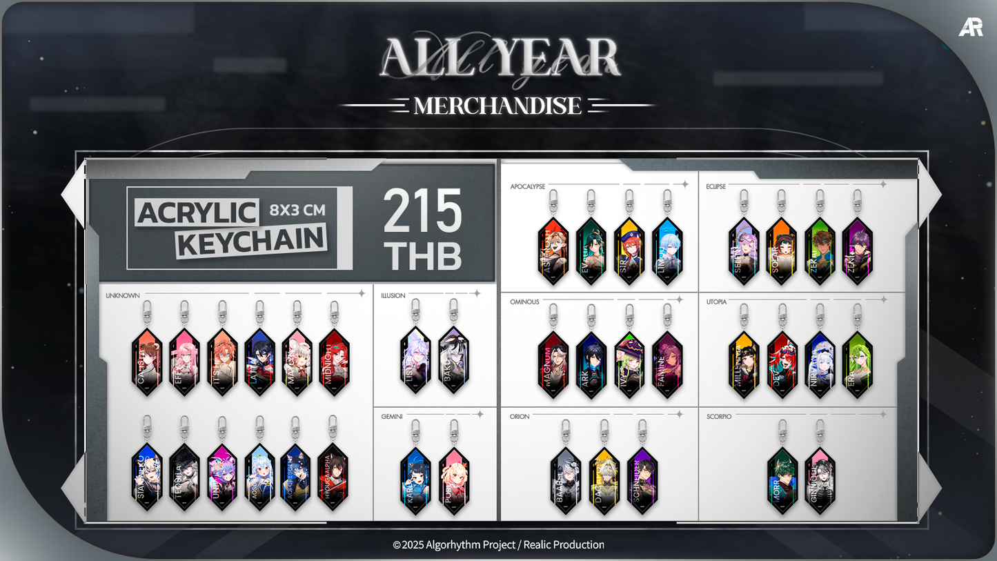 (PRE-ORDER) ARP KEY VISUAL ACRYLIC KEYCHAIN