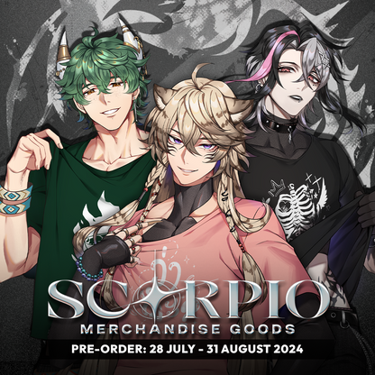 {In-Stock} SCORPIO MERCHANDISE T-SHIRT