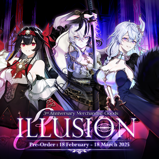 ILLUSION ANNIVERSARY MERCHANDISE GOODS