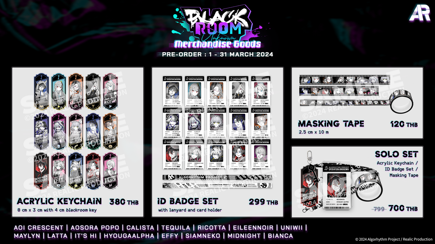 UNKNOWN DEBUT BLACKROOM EVENT