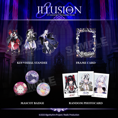 ILLUSION ANNIVERSARY MERCHANDISE GOODS