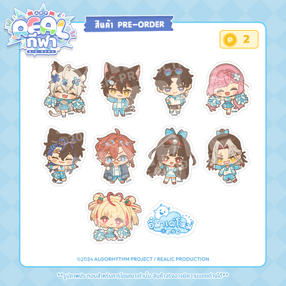 【PRE-ORDER】2024 REALกีฬา EVENT MERCHANDISE STICKER FLAKES (VOTE 2 POINTS)