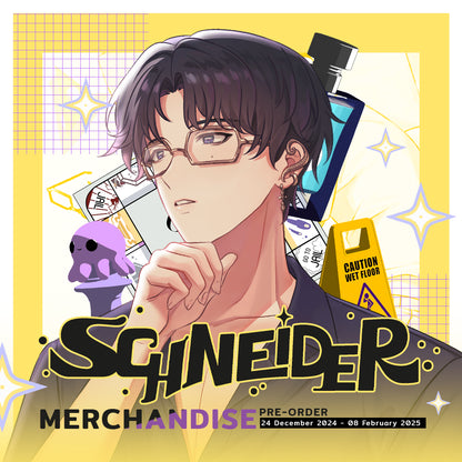 (Pre-Order) SCHNEIDER "SCHNEIDER" MERCHANDISE