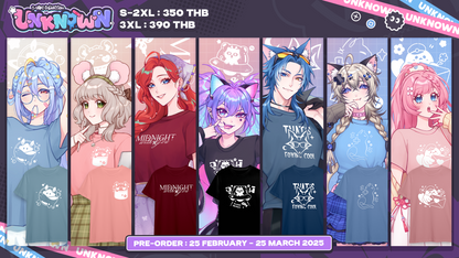 (Pre-Order) UNKNOWN 1ST ANNIVERSARY MERCHANDISE T-SHIRT