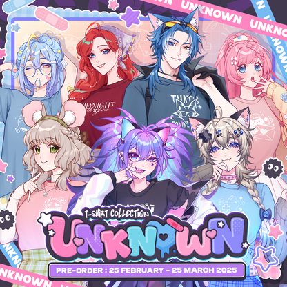 (Pre-Order) UNKNOWN 1ST ANNIVERSARY MERCHANDISE T-SHIRT
